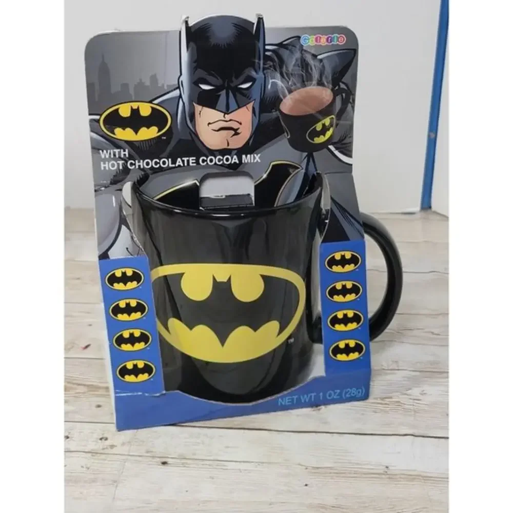Batman‎ Galerie Large 14 oz. Ceramic Coffee Mug NEW (no cocoa mix)